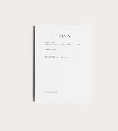 The Art of Edited Living